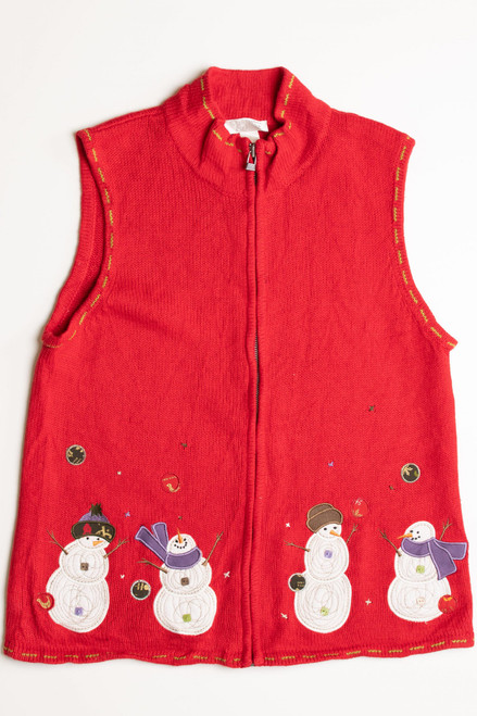 Red Ugly Christmas Vest 56792