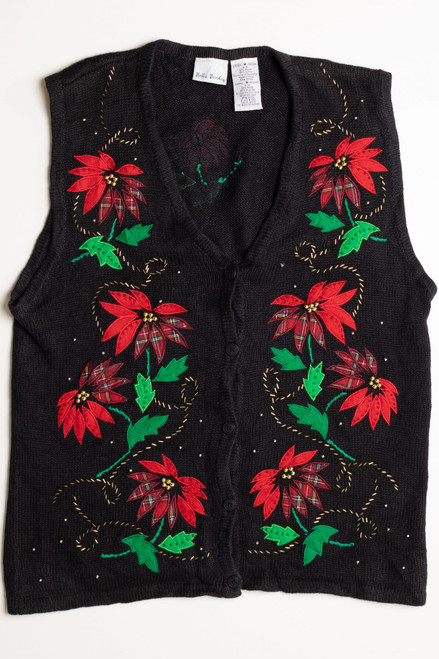 Black Ugly Christmas Vest 56794