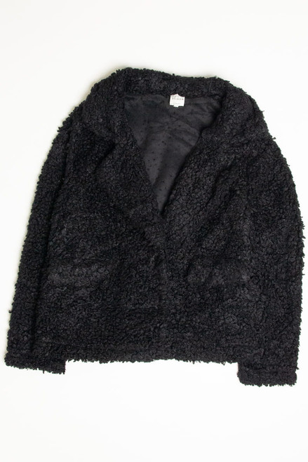 Ellison Curly Teddy Faux Fur Coat