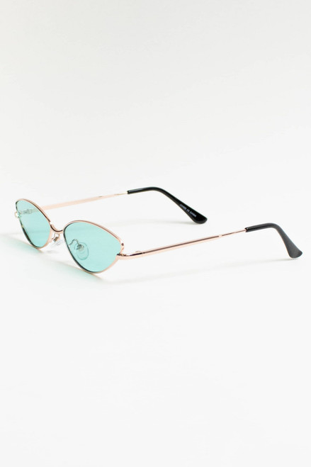 Cat Eye Wire Sunglasses