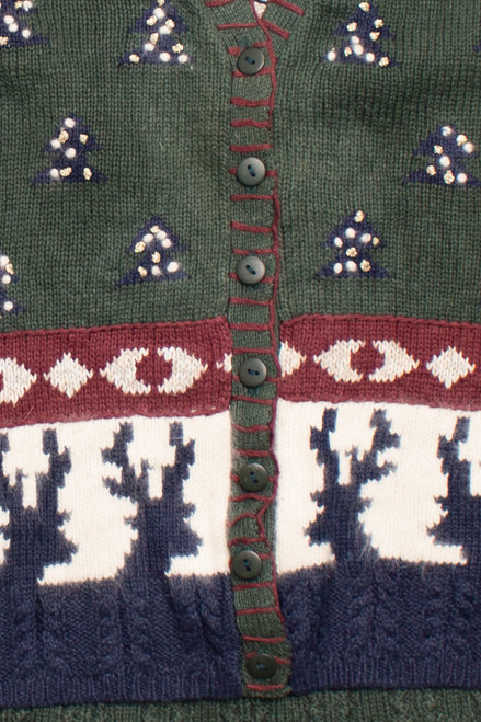 Green Ugly Christmas Vest 58675