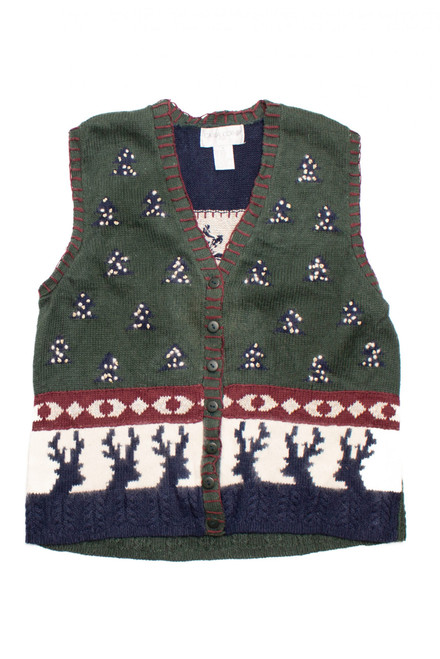 Green Ugly Christmas Vest 58675