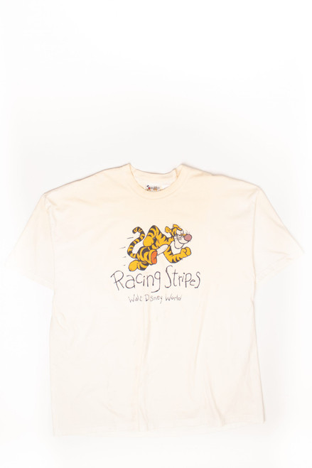 Vintage Walt Disney Tigger, "Racing Stripes" T-Shirt (1990s)