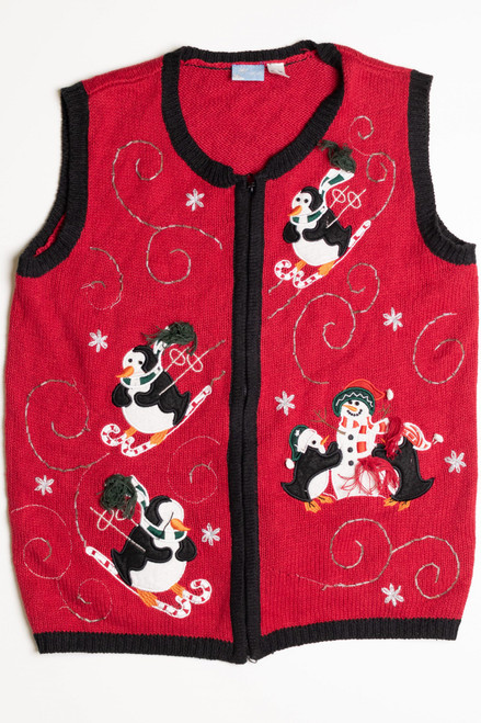 Red Ugly Christmas Vest 56808