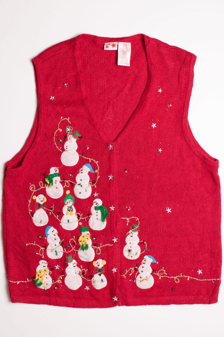 Red Ugly Christmas Vest 56809