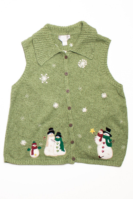 Green Ugly Christmas Vest 58740