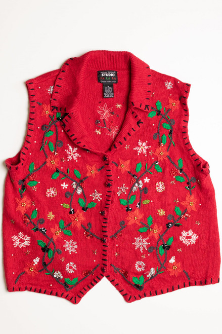 Red Ugly Christmas Vest 56799