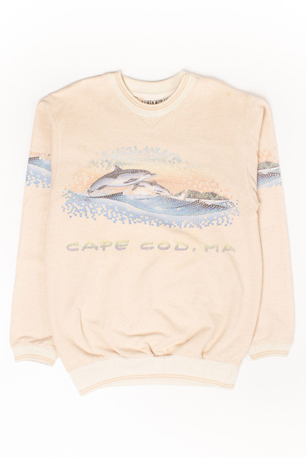 Vintage Dolphin Cape Cod Sweatshirt (1990s)