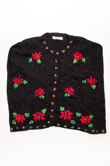 Black Ugly Christmas Cardigan 58648