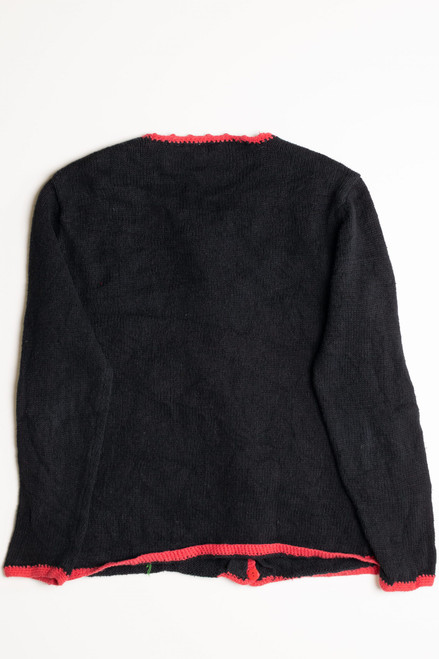 Black Ugly Christmas Cardigan 56813