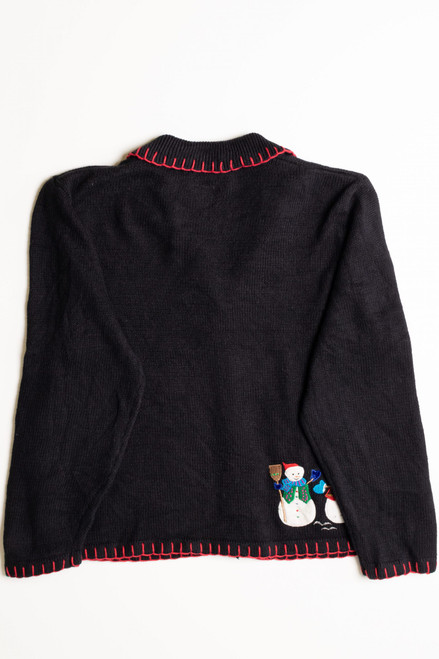 Black Ugly Christmas Cardigan 56847