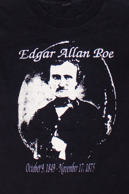 Vintage Edgar Allen Poe Memorial T-Shirt (1990s)