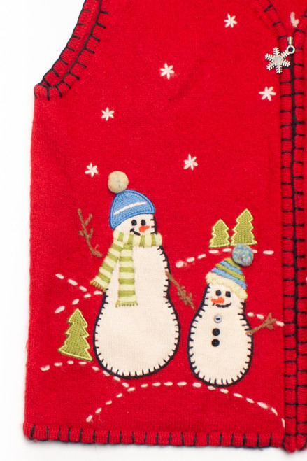 Red Ugly Christmas Vest 58652
