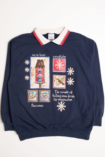 Blue Ugly Christmas Sweatshirt 59034