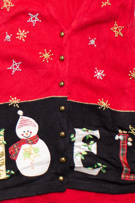 Red Ugly Christmas Vest 58655