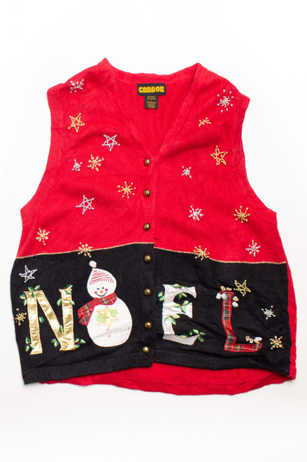 Red Ugly Christmas Vest 58655