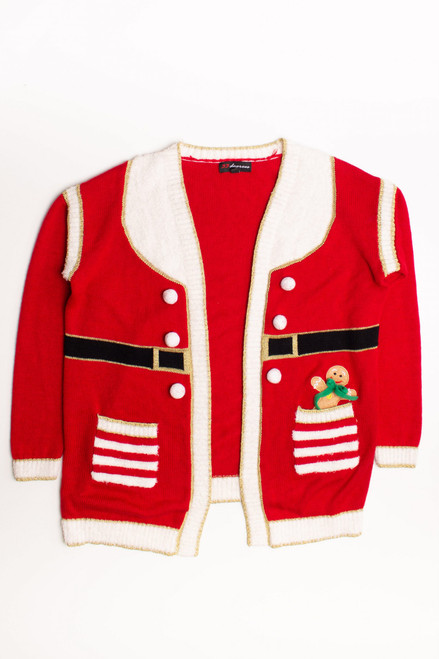 Red Ugly Christmas Cardigan 58962