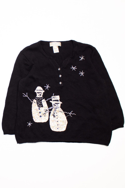 Black Ugly Christmas Cardigan 58721