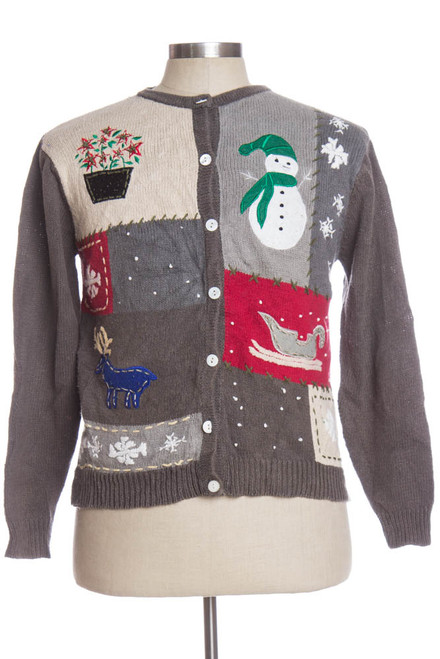 Multicolor Ugly Christmas Cardigan 34584