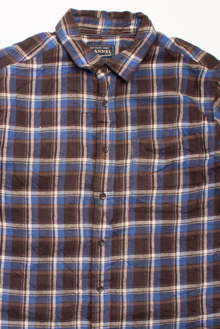 Vintage Net Basic Shirt Flannel Shirt (1990s)
