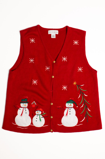 Red Ugly Christmas Vest 58785