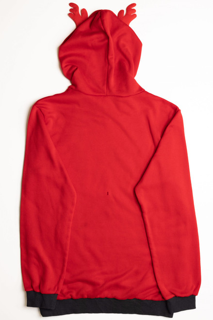 Red Hooded Ugly Christmas Sweatshirt 56911