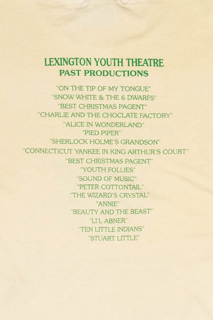 Vintage Lexington Youth Theatre T-Shirt (1995)