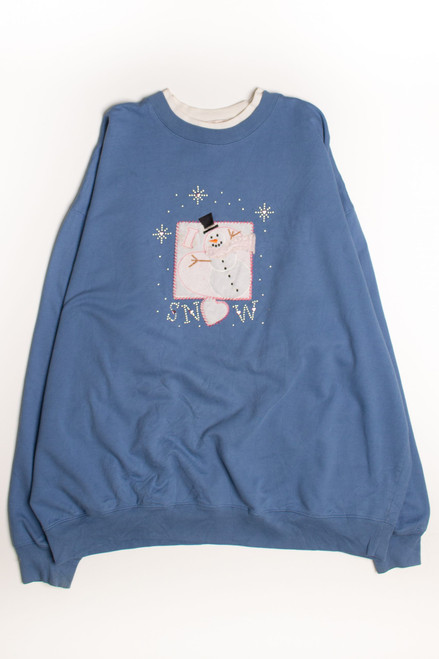 Blue Ugly Christmas Sweatshirt 58859