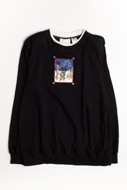 Black Ugly Christmas Sweatshirt 58762