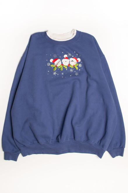 Blue Ugly Christmas Sweatshirt 58860
