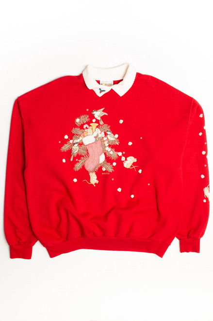 Red Ugly Christmas Sweatshirt 58922
