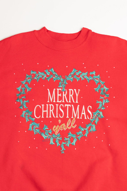 Red Ugly Christmas Sweatshirt 59072