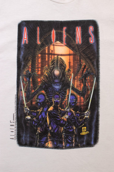 Vintage Aliens Ninjas T-Shirt (1995)