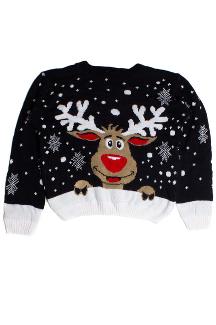 Black Ugly Christmas Pullover 61024