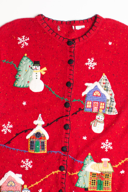 Red Ugly Christmas Cardigan 58983