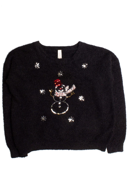 Black Ugly Christmas Pullover 60114