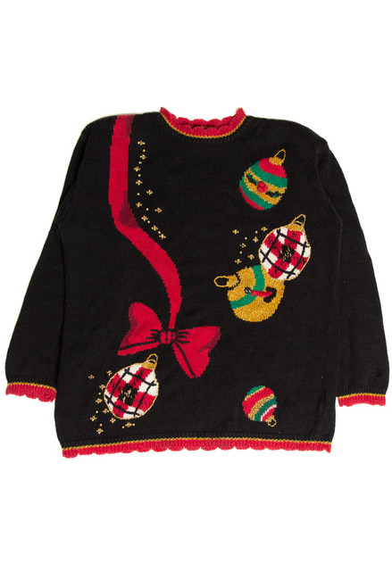 Black Ugly Christmas Pullover 59193