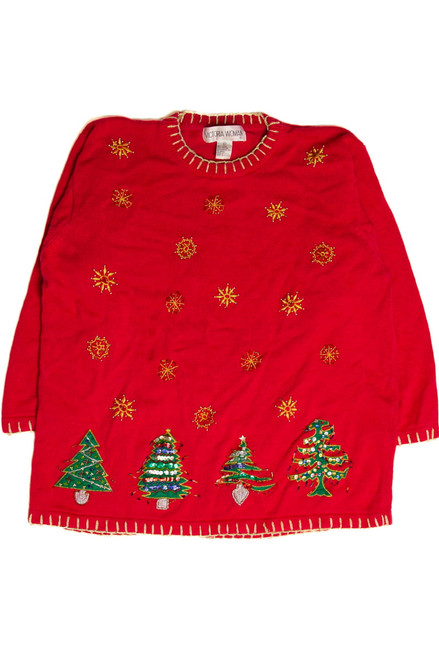 Red Ugly Christmas Pullover 59194