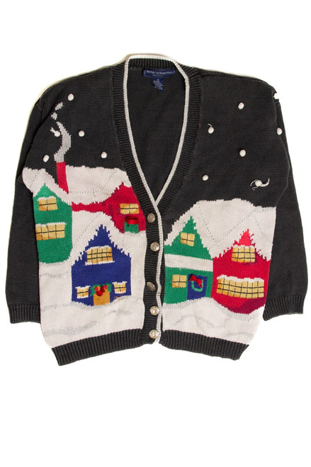 Black Ugly Christmas Cardigan 59195