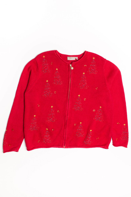 Red Ugly Christmas Cardigan 60014