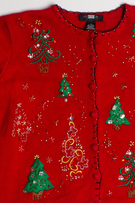 Red Ugly Christmas Cardigan 60190