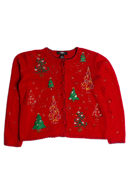 Red Ugly Christmas Cardigan 60190