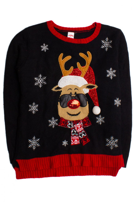 Black Ugly Christmas Pullover 60118