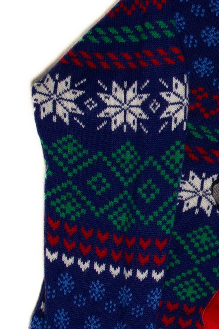 Blue Ugly Christmas Pullover 60028