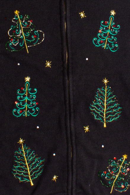 Black Ugly Christmas Cardigan 60191