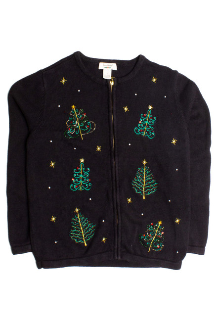 Black Ugly Christmas Cardigan 60191