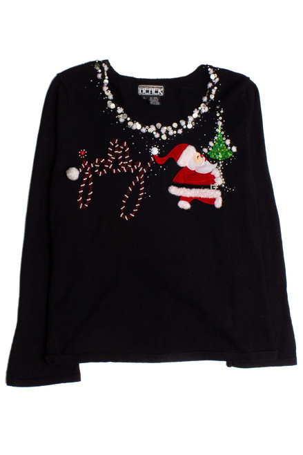 Black Ugly Christmas Pullover 60119