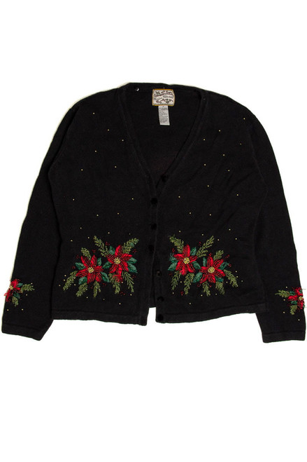 Black Ugly Christmas Cardigan 60029