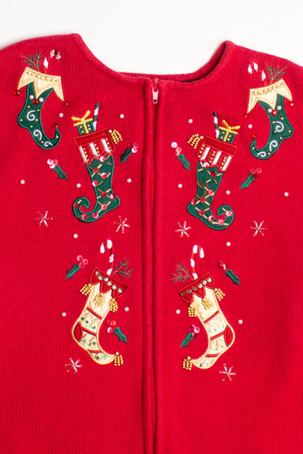 Red Ugly Christmas Cardigan 58992