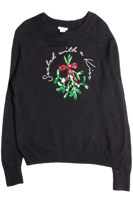 Black Ugly Christmas Pullover 59158